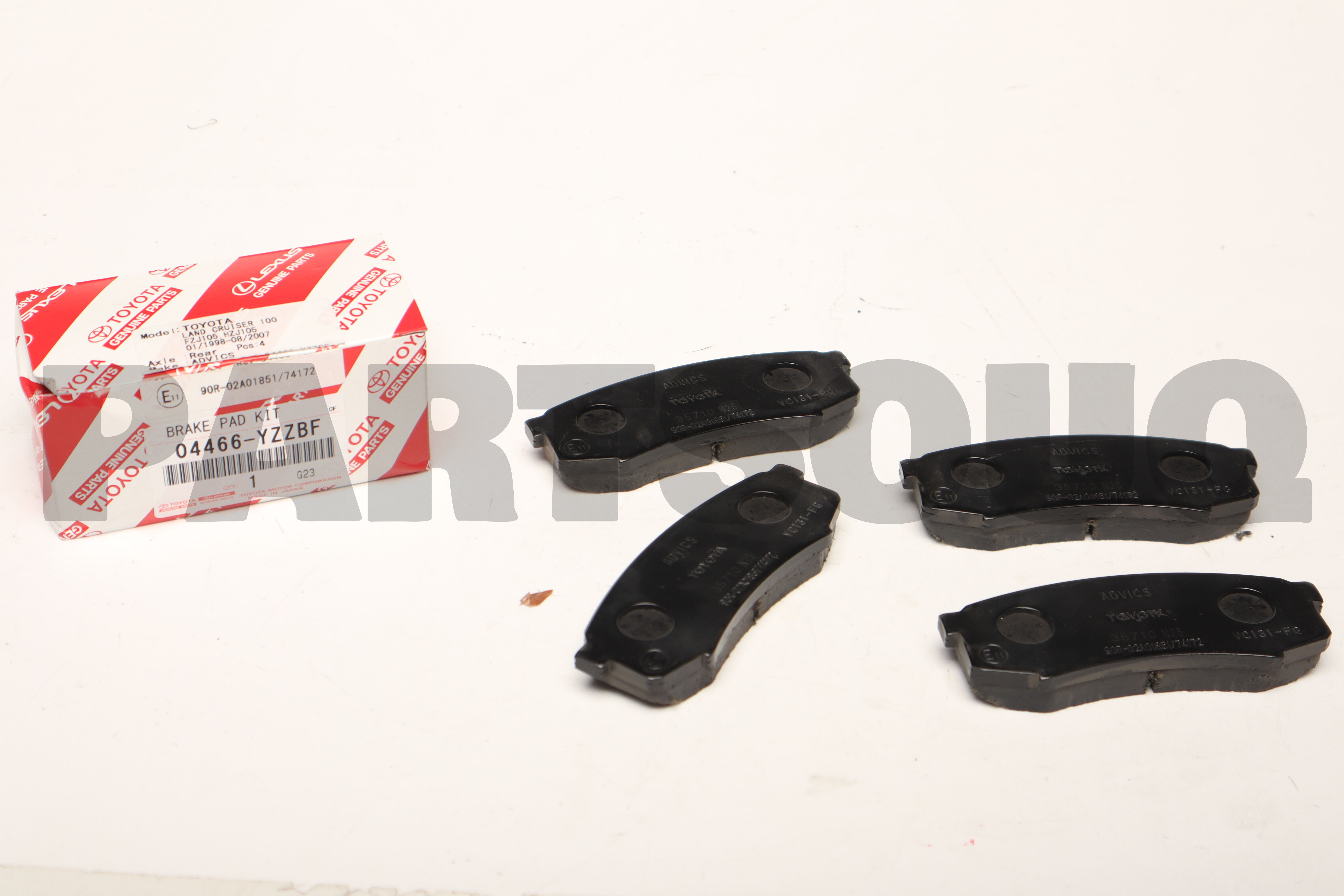 Brake Pads Toyota Prado KZJ120